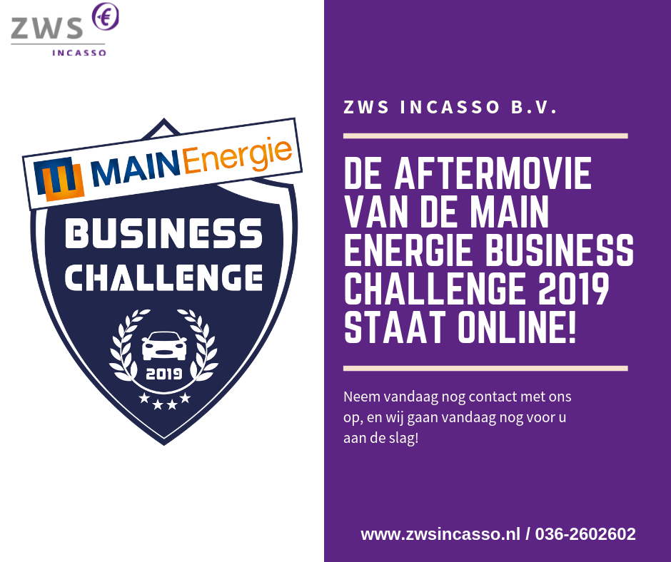 ZWS Incasso_Aftermovie MAIN Energie Business challenge