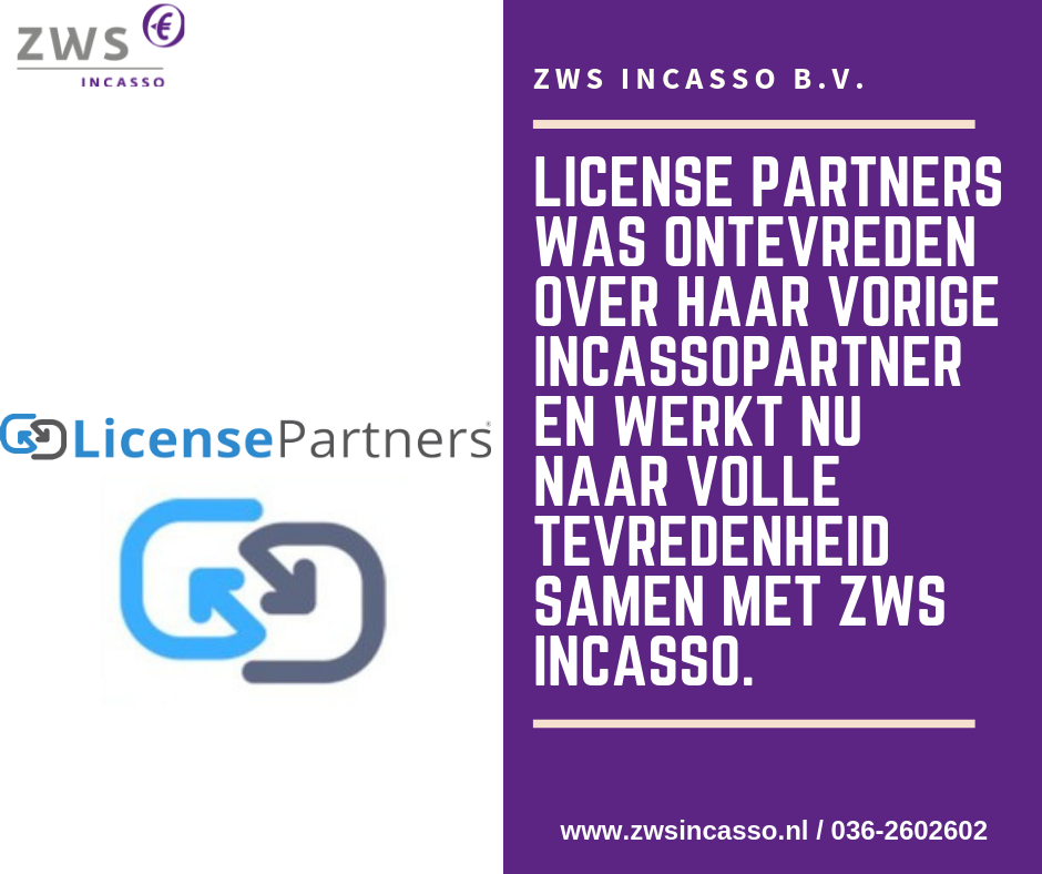 ZWS Incasso_License Partners